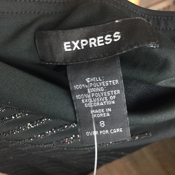 Express Black Dress - Picture 5 of 7